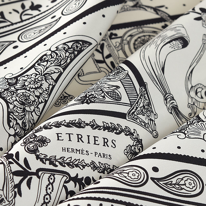 美品 HERMES エルメス 2019年モデル imprime Etriers Etriers Remix bandana 55 | Hermès Mainland China